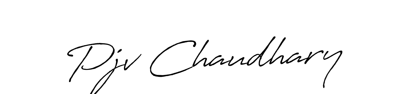 Here are the top 10 professional signature styles for the name Pjv Chaudhary. These are the best autograph styles you can use for your name. Pjv Chaudhary signature style 7 images and pictures png