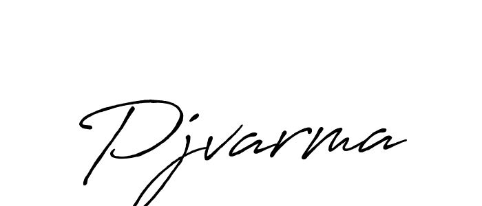 It looks lik you need a new signature style for name Pjvarma. Design unique handwritten (Antro_Vectra_Bolder) signature with our free signature maker in just a few clicks. Pjvarma signature style 7 images and pictures png
