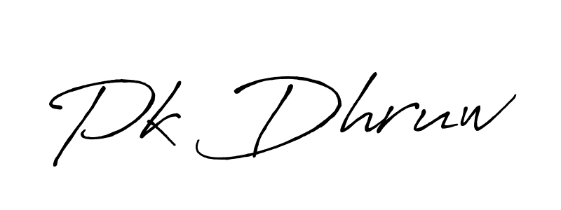 It looks lik you need a new signature style for name Pk Dhruw. Design unique handwritten (Antro_Vectra_Bolder) signature with our free signature maker in just a few clicks. Pk Dhruw signature style 7 images and pictures png