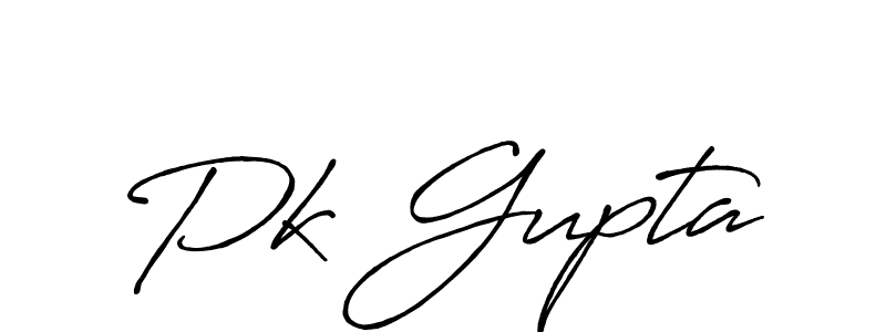 The best way (Antro_Vectra_Bolder) to make a short signature is to pick only two or three words in your name. The name Pk Gupta include a total of six letters. For converting this name. Pk Gupta signature style 7 images and pictures png
