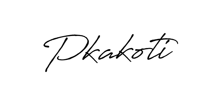 Antro_Vectra_Bolder is a professional signature style that is perfect for those who want to add a touch of class to their signature. It is also a great choice for those who want to make their signature more unique. Get Pkakoti name to fancy signature for free. Pkakoti signature style 7 images and pictures png