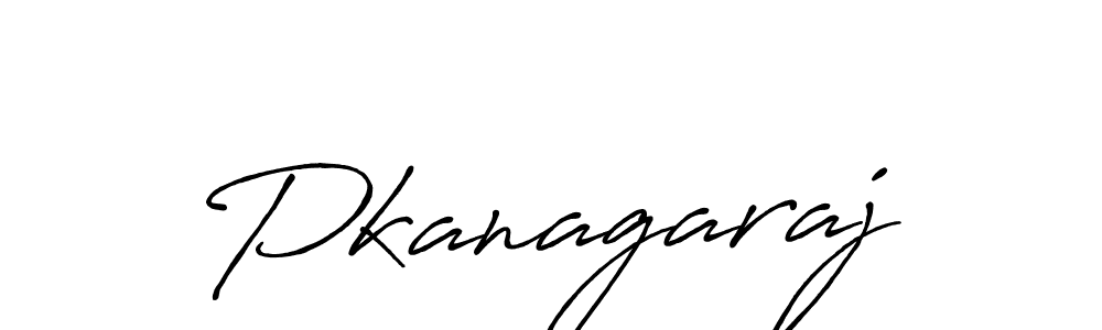 Use a signature maker to create a handwritten signature online. With this signature software, you can design (Antro_Vectra_Bolder) your own signature for name Pkanagaraj. Pkanagaraj signature style 7 images and pictures png
