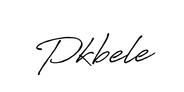 Make a beautiful signature design for name Pkbele. With this signature (Antro_Vectra_Bolder) style, you can create a handwritten signature for free. Pkbele signature style 7 images and pictures png