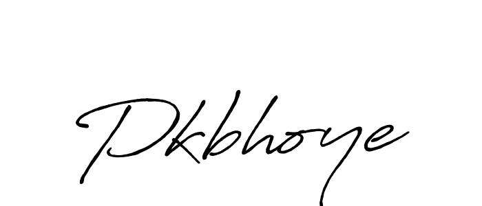 It looks lik you need a new signature style for name Pkbhoye. Design unique handwritten (Antro_Vectra_Bolder) signature with our free signature maker in just a few clicks. Pkbhoye signature style 7 images and pictures png