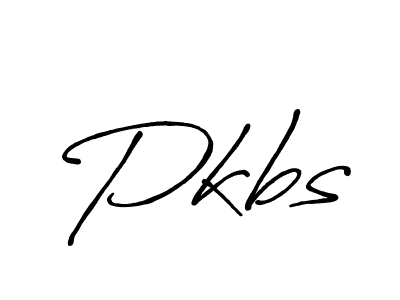 How to make Pkbs name signature. Use Antro_Vectra_Bolder style for creating short signs online. This is the latest handwritten sign. Pkbs signature style 7 images and pictures png