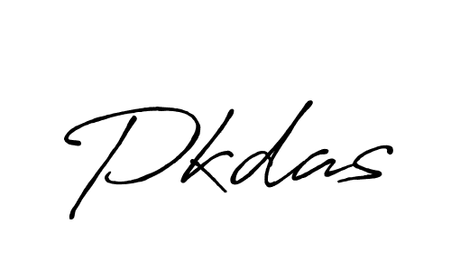 Create a beautiful signature design for name Pkdas. With this signature (Antro_Vectra_Bolder) fonts, you can make a handwritten signature for free. Pkdas signature style 7 images and pictures png