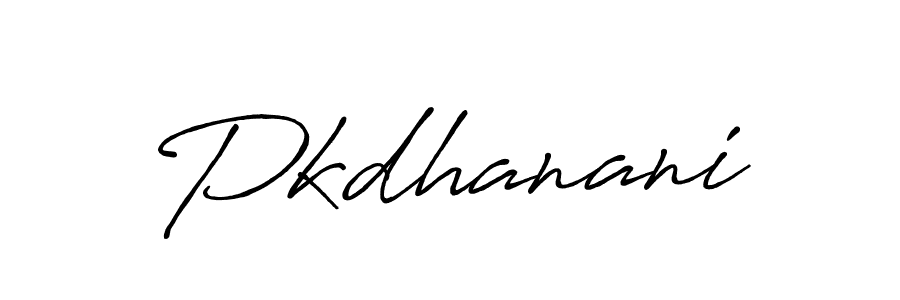 Pkdhanani stylish signature style. Best Handwritten Sign (Antro_Vectra_Bolder) for my name. Handwritten Signature Collection Ideas for my name Pkdhanani. Pkdhanani signature style 7 images and pictures png