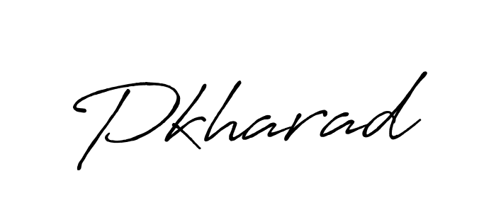 How to Draw Pkharad signature style? Antro_Vectra_Bolder is a latest design signature styles for name Pkharad. Pkharad signature style 7 images and pictures png
