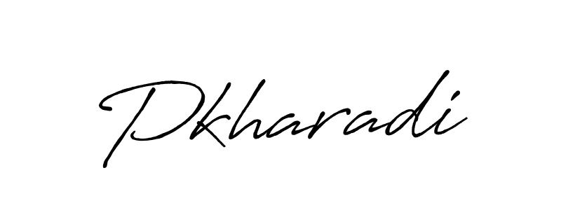 Also You can easily find your signature by using the search form. We will create Pkharadi name handwritten signature images for you free of cost using Antro_Vectra_Bolder sign style. Pkharadi signature style 7 images and pictures png