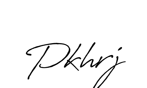 How to Draw Pkhrj signature style? Antro_Vectra_Bolder is a latest design signature styles for name Pkhrj. Pkhrj signature style 7 images and pictures png