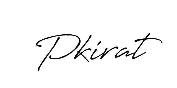 Design your own signature with our free online signature maker. With this signature software, you can create a handwritten (Antro_Vectra_Bolder) signature for name Pkirat. Pkirat signature style 7 images and pictures png