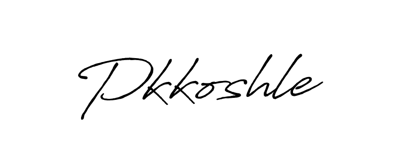 Similarly Antro_Vectra_Bolder is the best handwritten signature design. Signature creator online .You can use it as an online autograph creator for name Pkkoshle. Pkkoshle signature style 7 images and pictures png