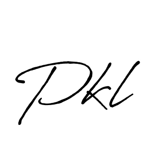 How to make Pkl name signature. Use Antro_Vectra_Bolder style for creating short signs online. This is the latest handwritten sign. Pkl signature style 7 images and pictures png