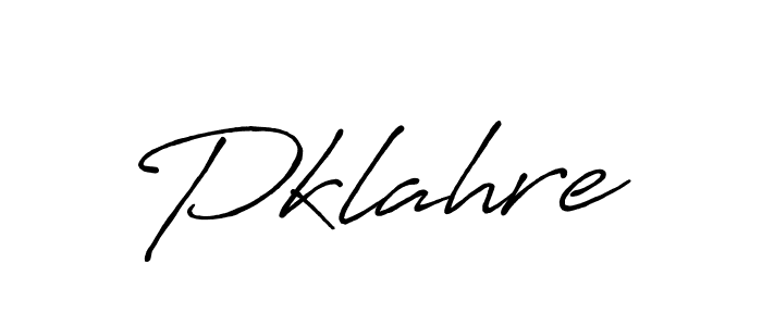 Also we have Pklahre name is the best signature style. Create professional handwritten signature collection using Antro_Vectra_Bolder autograph style. Pklahre signature style 7 images and pictures png