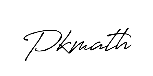 Make a beautiful signature design for name Pkmath. With this signature (Antro_Vectra_Bolder) style, you can create a handwritten signature for free. Pkmath signature style 7 images and pictures png