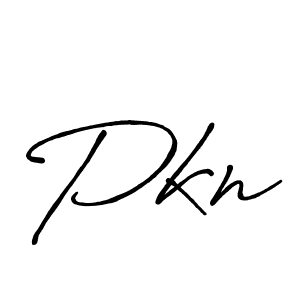 Use a signature maker to create a handwritten signature online. With this signature software, you can design (Antro_Vectra_Bolder) your own signature for name Pkn. Pkn signature style 7 images and pictures png