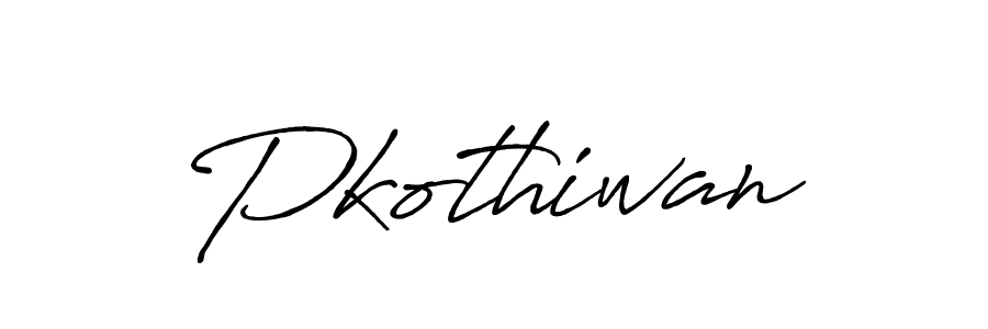 Pkothiwan stylish signature style. Best Handwritten Sign (Antro_Vectra_Bolder) for my name. Handwritten Signature Collection Ideas for my name Pkothiwan. Pkothiwan signature style 7 images and pictures png