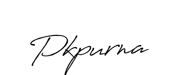 Use a signature maker to create a handwritten signature online. With this signature software, you can design (Antro_Vectra_Bolder) your own signature for name Pkpurna. Pkpurna signature style 7 images and pictures png