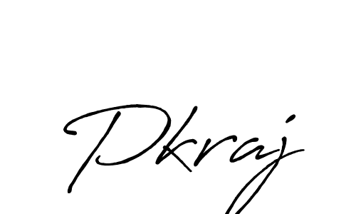 Use a signature maker to create a handwritten signature online. With this signature software, you can design (Antro_Vectra_Bolder) your own signature for name Pkraj. Pkraj signature style 7 images and pictures png