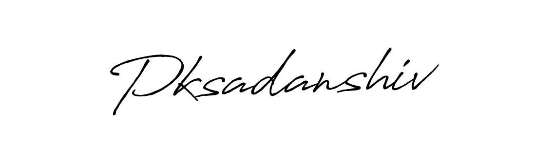 Also You can easily find your signature by using the search form. We will create Pksadanshiv name handwritten signature images for you free of cost using Antro_Vectra_Bolder sign style. Pksadanshiv signature style 7 images and pictures png