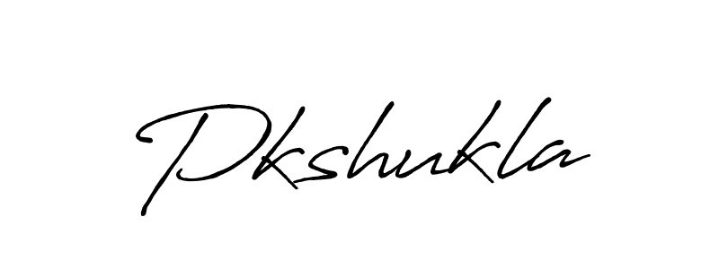 Also we have Pkshukla name is the best signature style. Create professional handwritten signature collection using Antro_Vectra_Bolder autograph style. Pkshukla signature style 7 images and pictures png