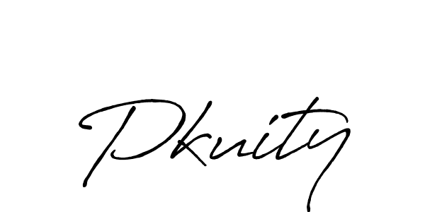 Pkuity stylish signature style. Best Handwritten Sign (Antro_Vectra_Bolder) for my name. Handwritten Signature Collection Ideas for my name Pkuity. Pkuity signature style 7 images and pictures png