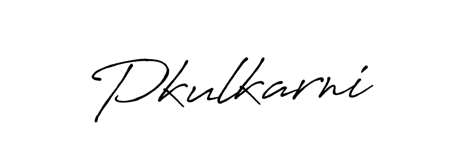 How to make Pkulkarni signature? Antro_Vectra_Bolder is a professional autograph style. Create handwritten signature for Pkulkarni name. Pkulkarni signature style 7 images and pictures png