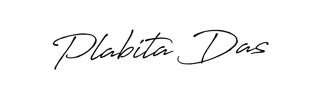 How to make Plabita Das name signature. Use Antro_Vectra_Bolder style for creating short signs online. This is the latest handwritten sign. Plabita Das signature style 7 images and pictures png