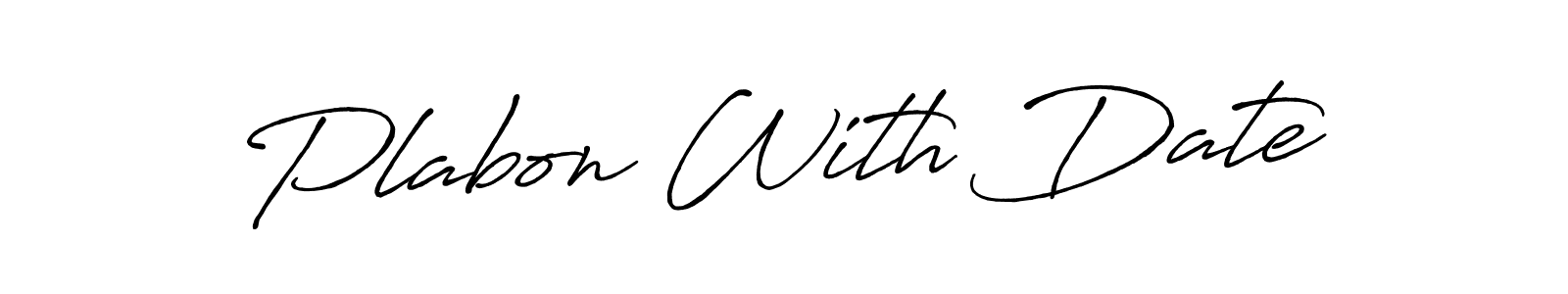 Antro_Vectra_Bolder is a professional signature style that is perfect for those who want to add a touch of class to their signature. It is also a great choice for those who want to make their signature more unique. Get Plabon With Date name to fancy signature for free. Plabon With Date signature style 7 images and pictures png