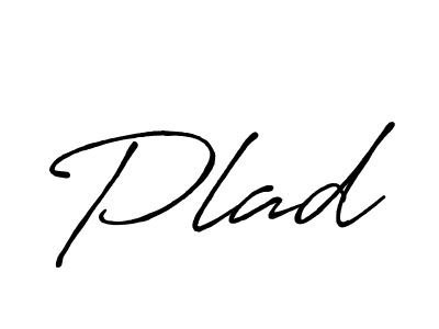 Create a beautiful signature design for name Plad. With this signature (Antro_Vectra_Bolder) fonts, you can make a handwritten signature for free. Plad signature style 7 images and pictures png