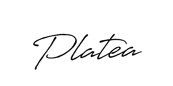 Create a beautiful signature design for name Platea. With this signature (Antro_Vectra_Bolder) fonts, you can make a handwritten signature for free. Platea signature style 7 images and pictures png