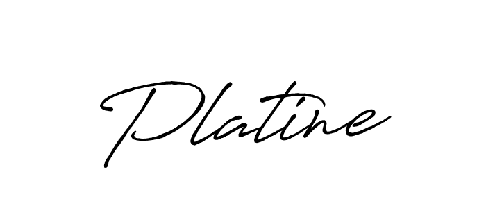 Once you've used our free online signature maker to create your best signature Antro_Vectra_Bolder style, it's time to enjoy all of the benefits that Platine name signing documents. Platine signature style 7 images and pictures png