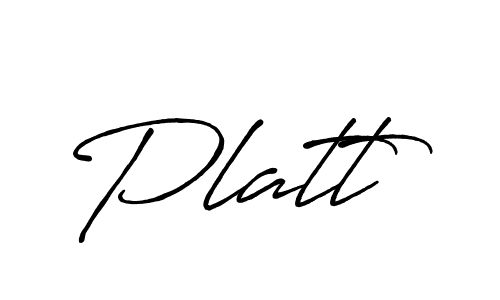 Also You can easily find your signature by using the search form. We will create Platt name handwritten signature images for you free of cost using Antro_Vectra_Bolder sign style. Platt signature style 7 images and pictures png