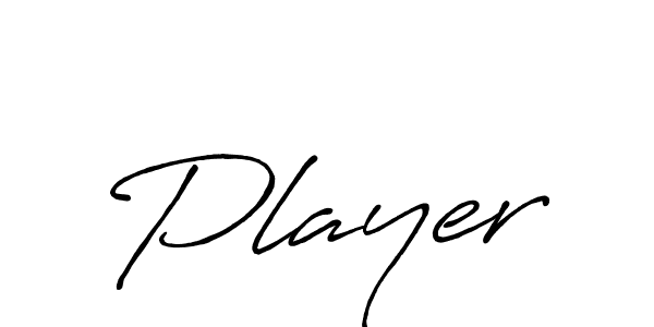 How to make Player name signature. Use Antro_Vectra_Bolder style for creating short signs online. This is the latest handwritten sign. Player signature style 7 images and pictures png