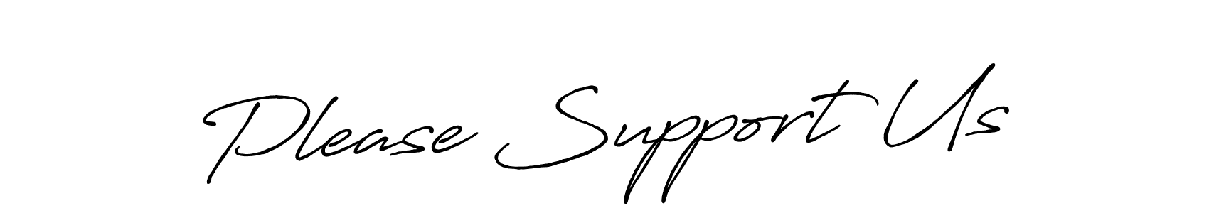Here are the top 10 professional signature styles for the name Please Support Us. These are the best autograph styles you can use for your name. Please Support Us signature style 7 images and pictures png