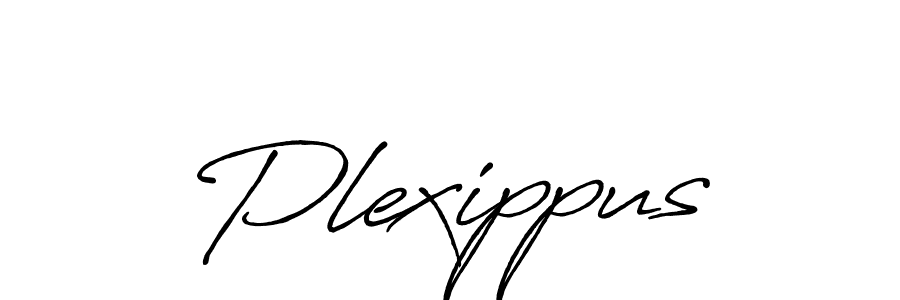 Design your own signature with our free online signature maker. With this signature software, you can create a handwritten (Antro_Vectra_Bolder) signature for name Plexippus. Plexippus signature style 7 images and pictures png