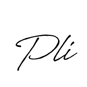 Make a short Pli signature style. Manage your documents anywhere anytime using Antro_Vectra_Bolder. Create and add eSignatures, submit forms, share and send files easily. Pli signature style 7 images and pictures png