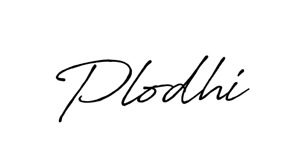 How to make Plodhi signature? Antro_Vectra_Bolder is a professional autograph style. Create handwritten signature for Plodhi name. Plodhi signature style 7 images and pictures png