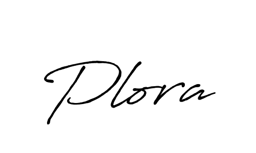 Plora stylish signature style. Best Handwritten Sign (Antro_Vectra_Bolder) for my name. Handwritten Signature Collection Ideas for my name Plora. Plora signature style 7 images and pictures png