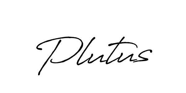 if you are searching for the best signature style for your name Plutus. so please give up your signature search. here we have designed multiple signature styles  using Antro_Vectra_Bolder. Plutus signature style 7 images and pictures png