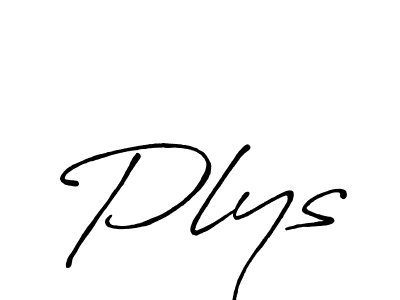 How to make Plys name signature. Use Antro_Vectra_Bolder style for creating short signs online. This is the latest handwritten sign. Plys signature style 7 images and pictures png