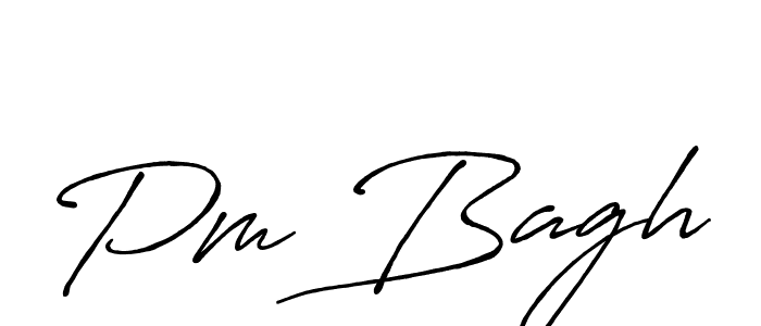 Once you've used our free online signature maker to create your best signature Antro_Vectra_Bolder style, it's time to enjoy all of the benefits that Pm Bagh name signing documents. Pm Bagh signature style 7 images and pictures png