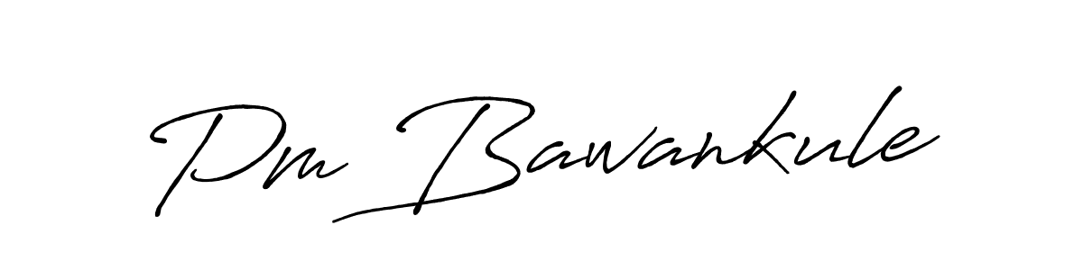 Make a beautiful signature design for name Pm Bawankule. Use this online signature maker to create a handwritten signature for free. Pm Bawankule signature style 7 images and pictures png