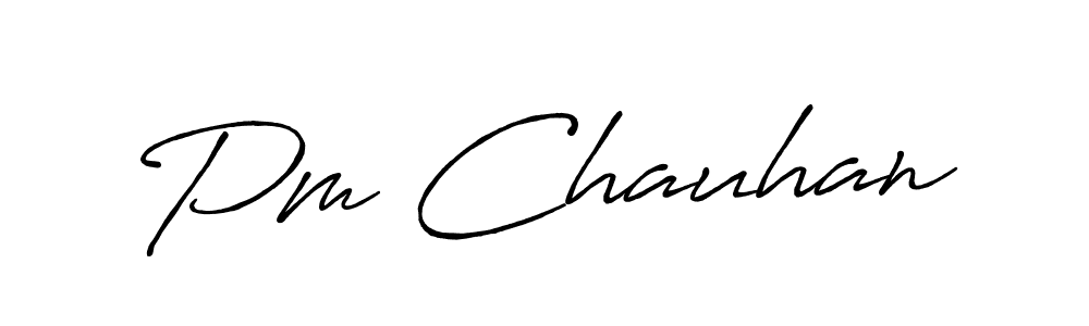 Best and Professional Signature Style for Pm Chauhan. Antro_Vectra_Bolder Best Signature Style Collection. Pm Chauhan signature style 7 images and pictures png