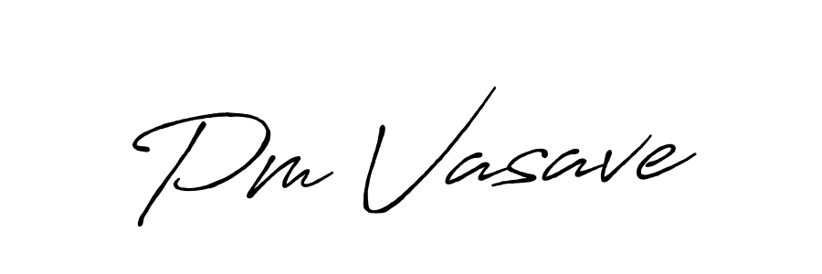 if you are searching for the best signature style for your name Pm Vasave. so please give up your signature search. here we have designed multiple signature styles  using Antro_Vectra_Bolder. Pm Vasave signature style 7 images and pictures png