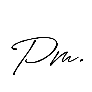 Make a beautiful signature design for name Pm.. Use this online signature maker to create a handwritten signature for free. Pm. signature style 7 images and pictures png