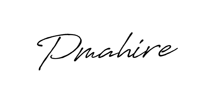 Once you've used our free online signature maker to create your best signature Antro_Vectra_Bolder style, it's time to enjoy all of the benefits that Pmahire name signing documents. Pmahire signature style 7 images and pictures png