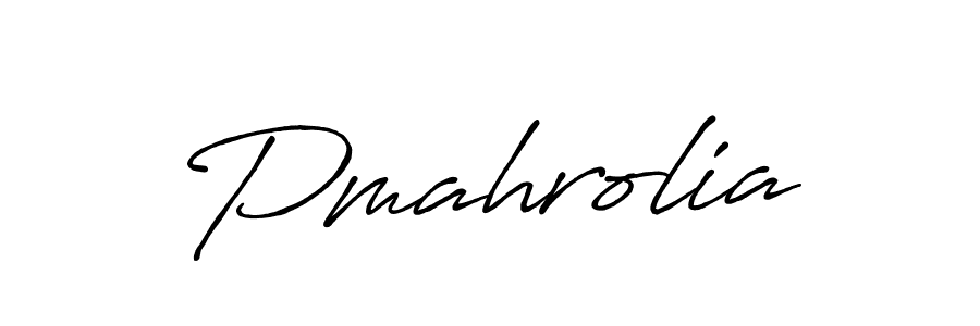 It looks lik you need a new signature style for name Pmahrolia. Design unique handwritten (Antro_Vectra_Bolder) signature with our free signature maker in just a few clicks. Pmahrolia signature style 7 images and pictures png