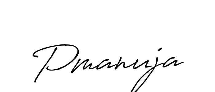 Here are the top 10 professional signature styles for the name Pmanuja. These are the best autograph styles you can use for your name. Pmanuja signature style 7 images and pictures png