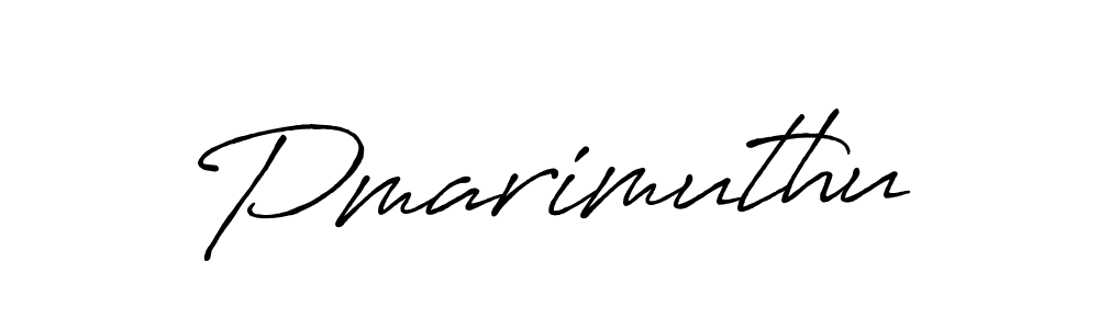 if you are searching for the best signature style for your name Pmarimuthu. so please give up your signature search. here we have designed multiple signature styles  using Antro_Vectra_Bolder. Pmarimuthu signature style 7 images and pictures png